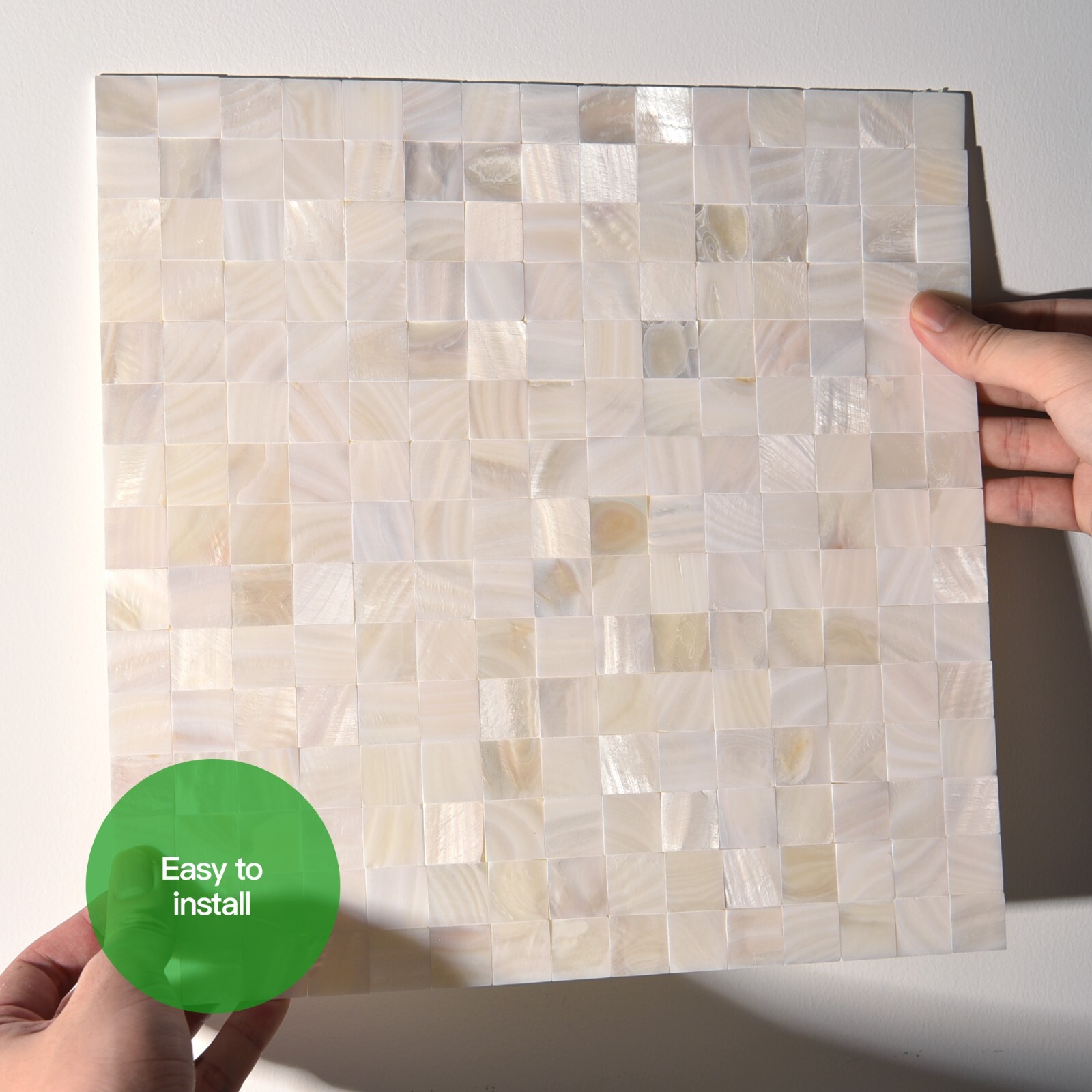 Mother of Pearl Shell Mosaic Tile for Kitchen Backsplash/Bathroom Tile, 6sheets