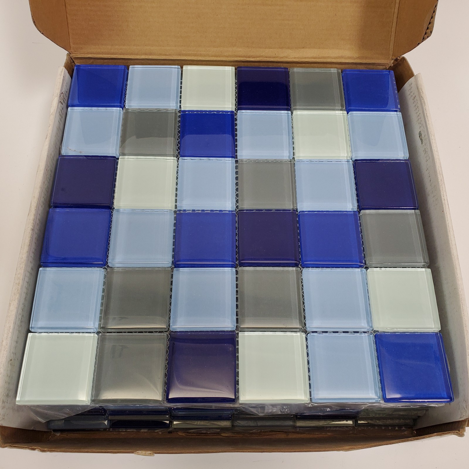 Maniscalco Mediterranean Polished Glass 48mm X 48mm Mosaic Tile 1m² CASE 11 sht