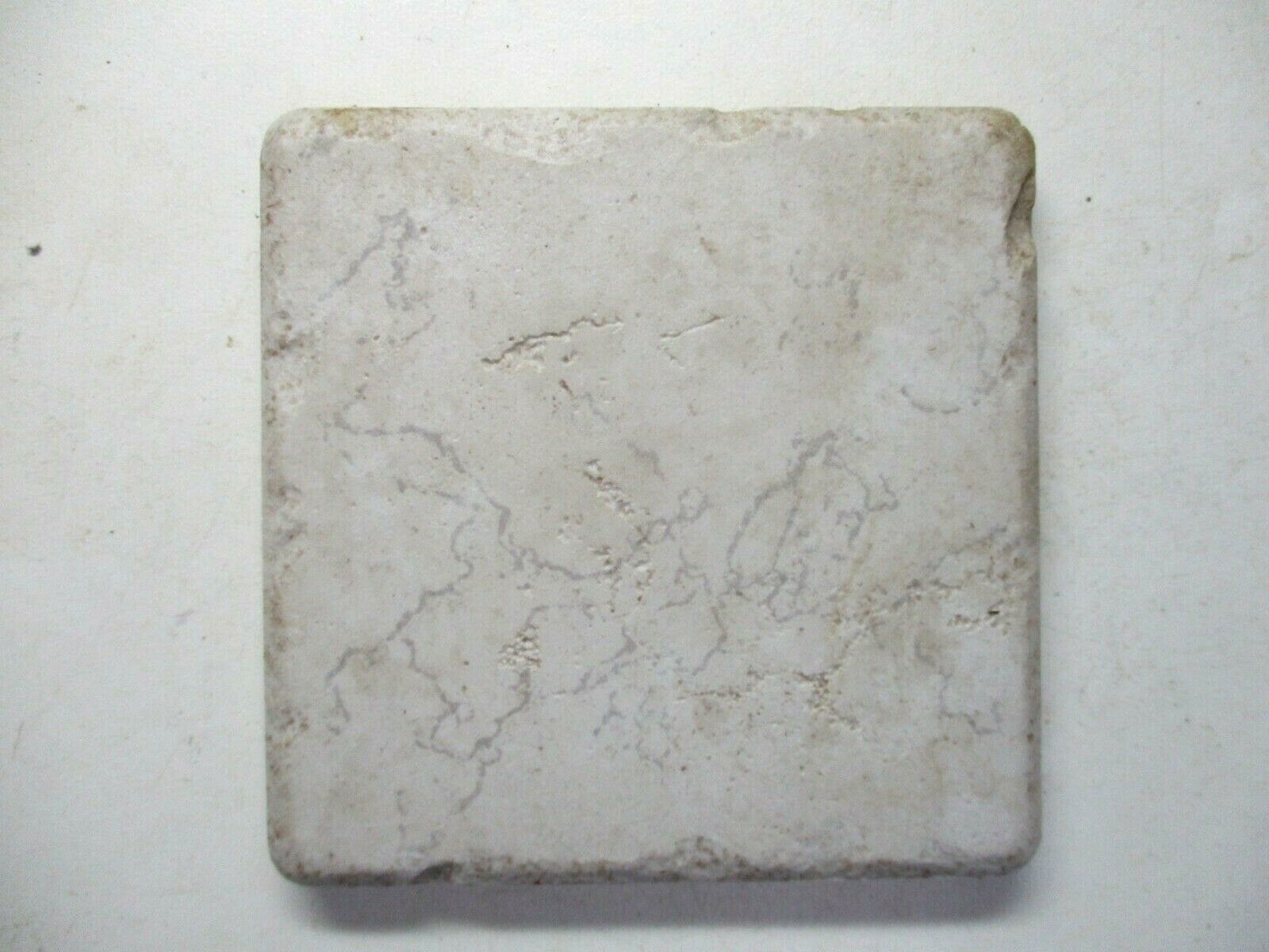 Thermae Cerdomus Italy Sq. 3-7/8″ Beige Matte Imitation LimeStone Tile 1 Vintage