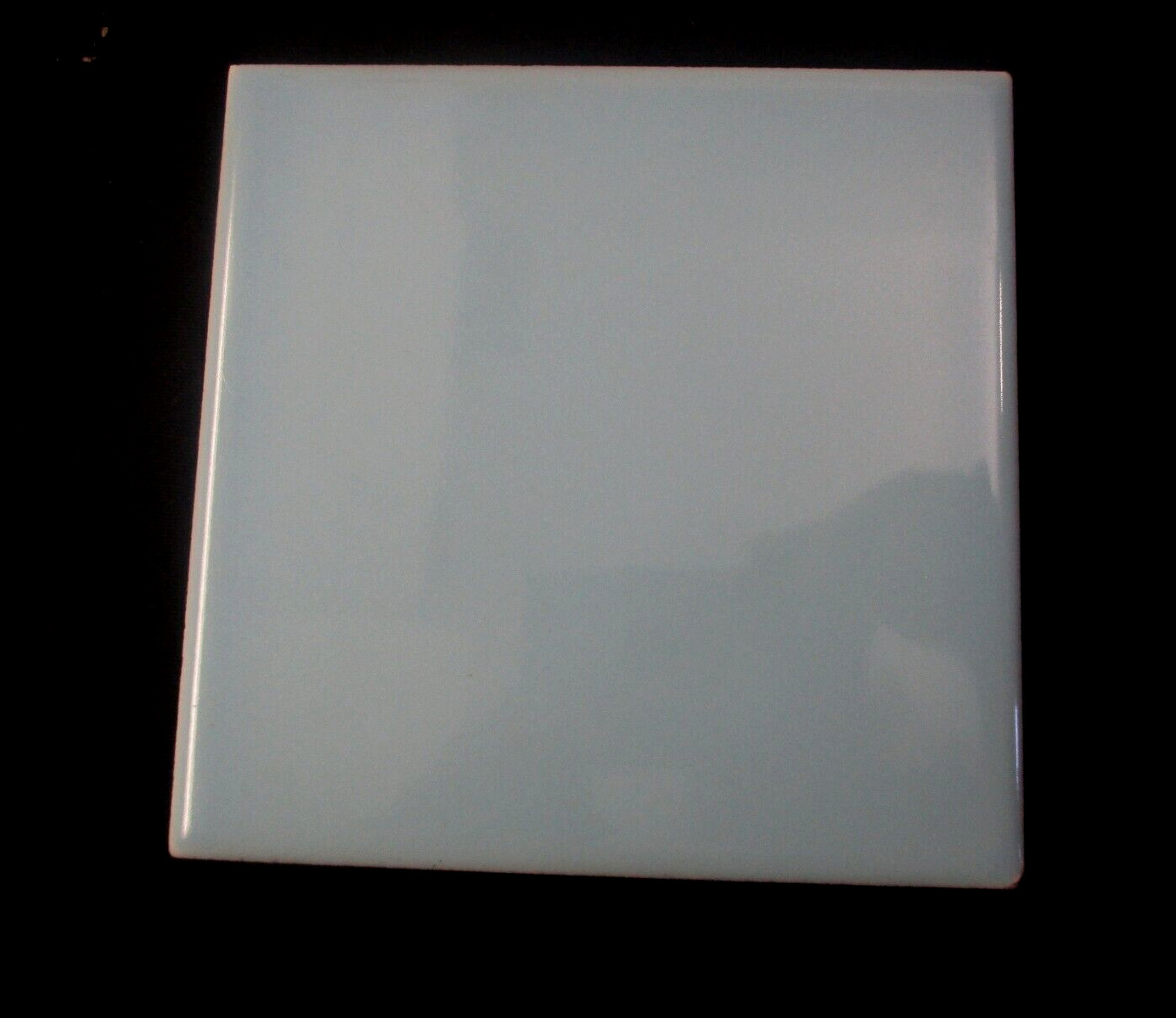1 Tile Atco USA 4-3/8″ Gloss Pale Powder Blue Ceramic Wall 1950s Retro Vintage