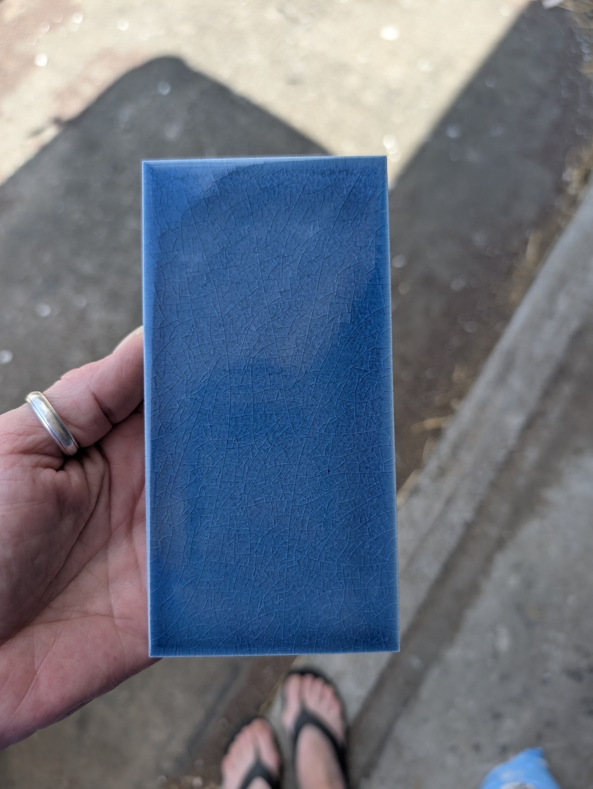 Heritage Tile Company Subway Ceramics Field Tile 3×6 and 6×6 base Marine Blue
