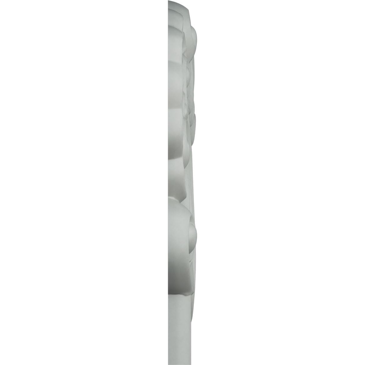 PML09X09AC Acanthus Leaf Corner Panel Moulding Primed 9 3/8 x 9 3/8 Inch