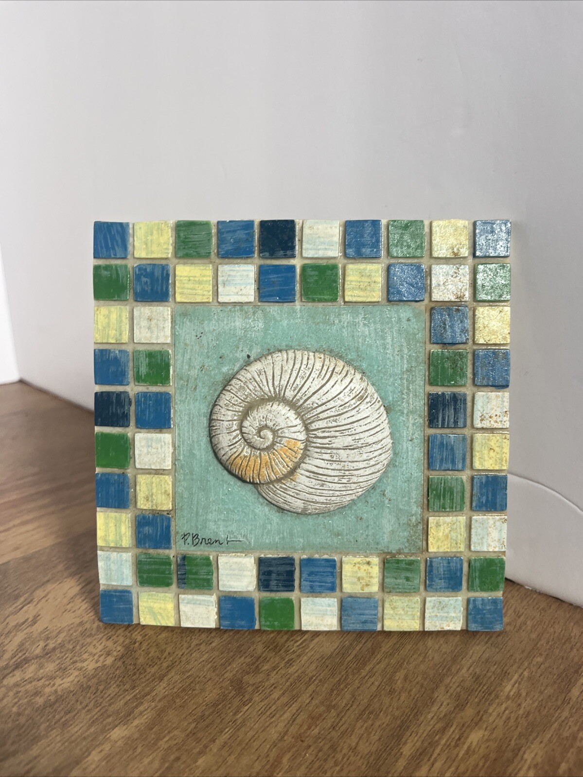 Wall Tile Sea Shell Art 5×5