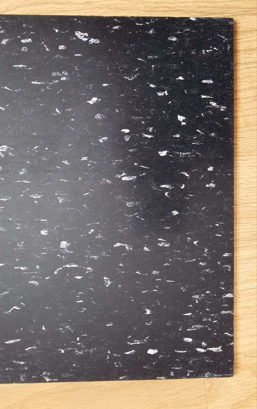 Flextile Commercial Vinyl Composition Tile 12×12 Black White Speckle VCT Lot 22