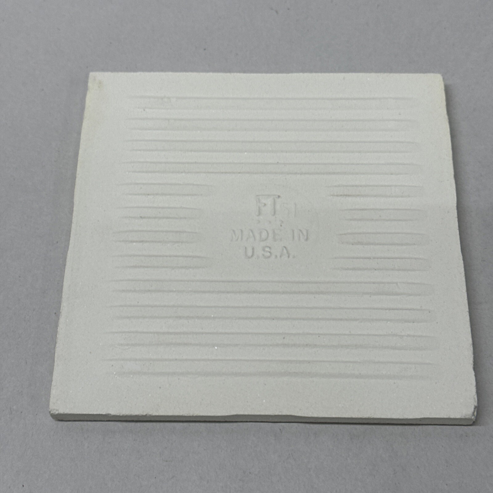 Parchment Florida Tile 4 1/4 Vintage FT Ceramic Crystal Glazed 4×4 Light Tan