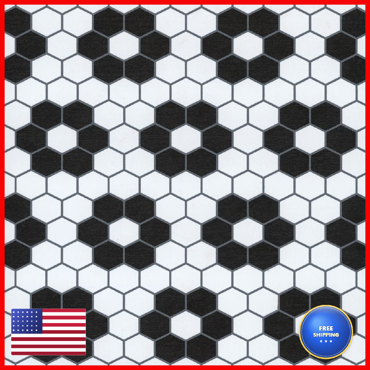 Floorpops Black Biscotto Peel Stick Floor Tiles Fp3931