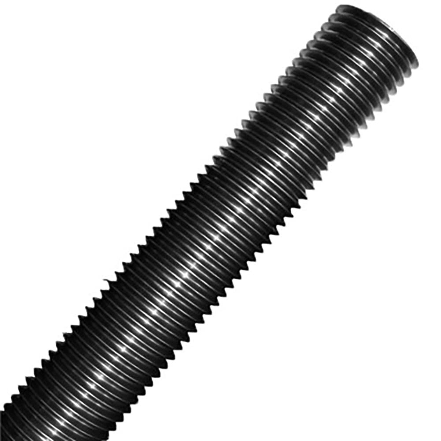 Lamons Medium-Strength Threaded Rod, Grade B7 Black-Oxide Steel, 1/2″-13 Thre…