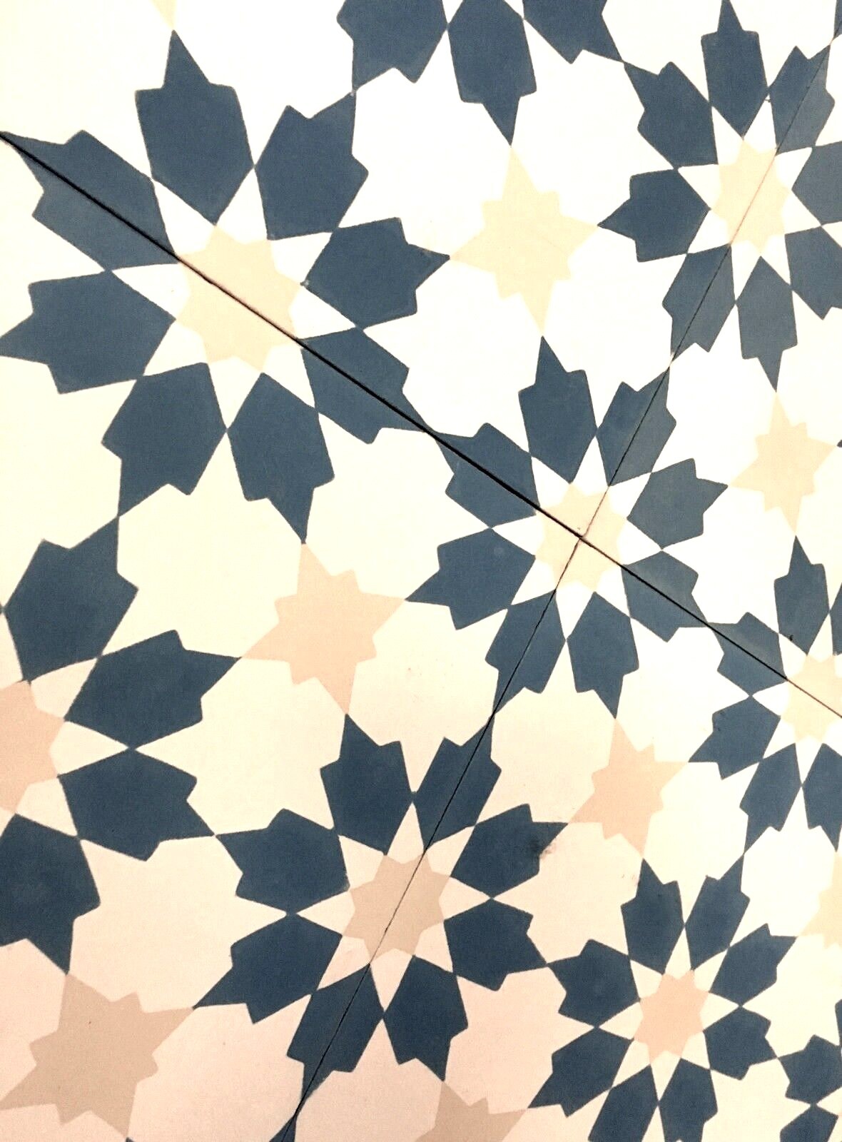 Parisian Encaustic 8×8 Honed Finish Cement Wall Patterned Tile Floor Kitchen