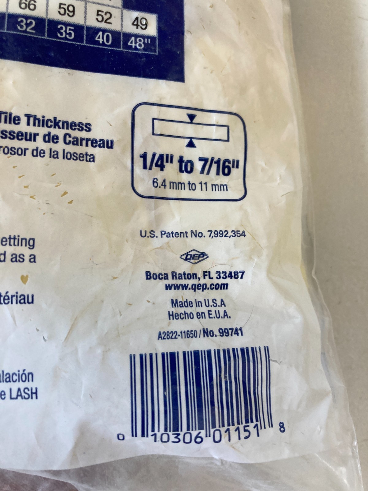 QEP Lash Tile Leveling System 1/16″ Pack (100 Clips + 100 Wedges)