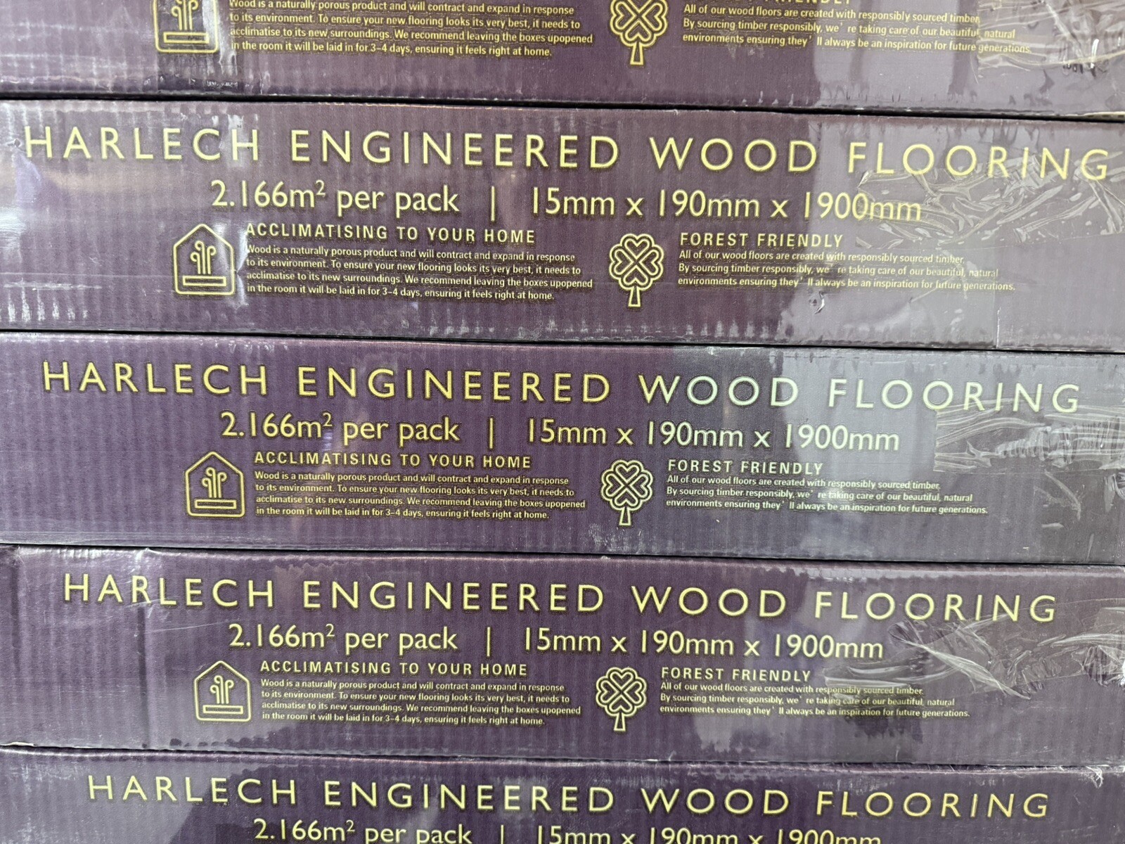 Woodpecker Harlech Rustic Oak Engineered Flooring 15mm thick 4mm wear 190mm wide