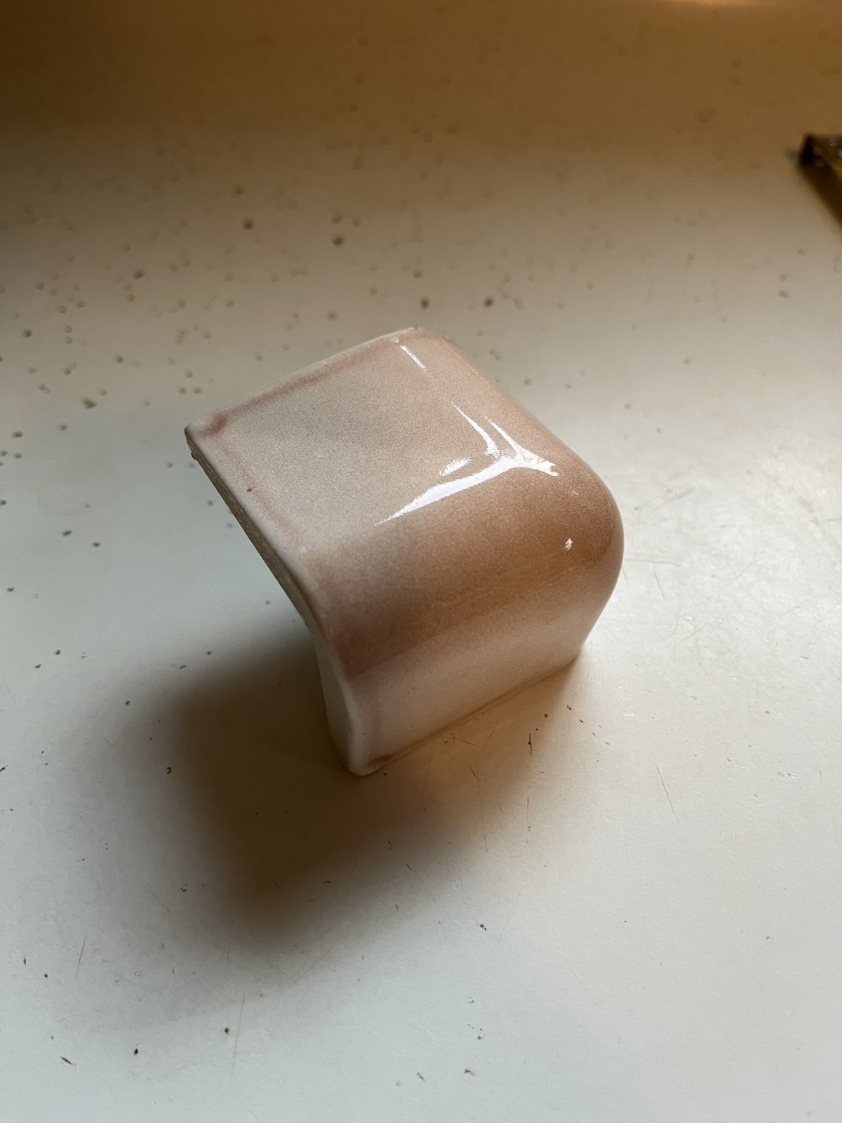 Shell Pink Sage Tile 4 3/8 Florida Tile Mid Century Modern 4×4 Light Pink FT