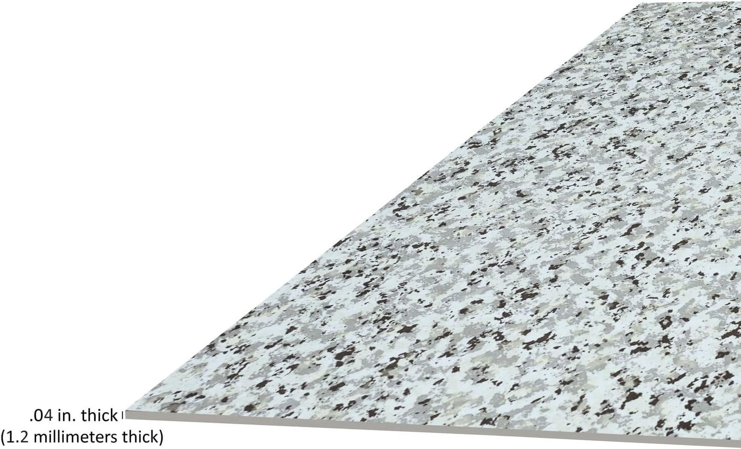 Nexus Vinyl Tiles, Peel & Stick Flooring, 20 Tiles, 12”x12”, Easy Installation