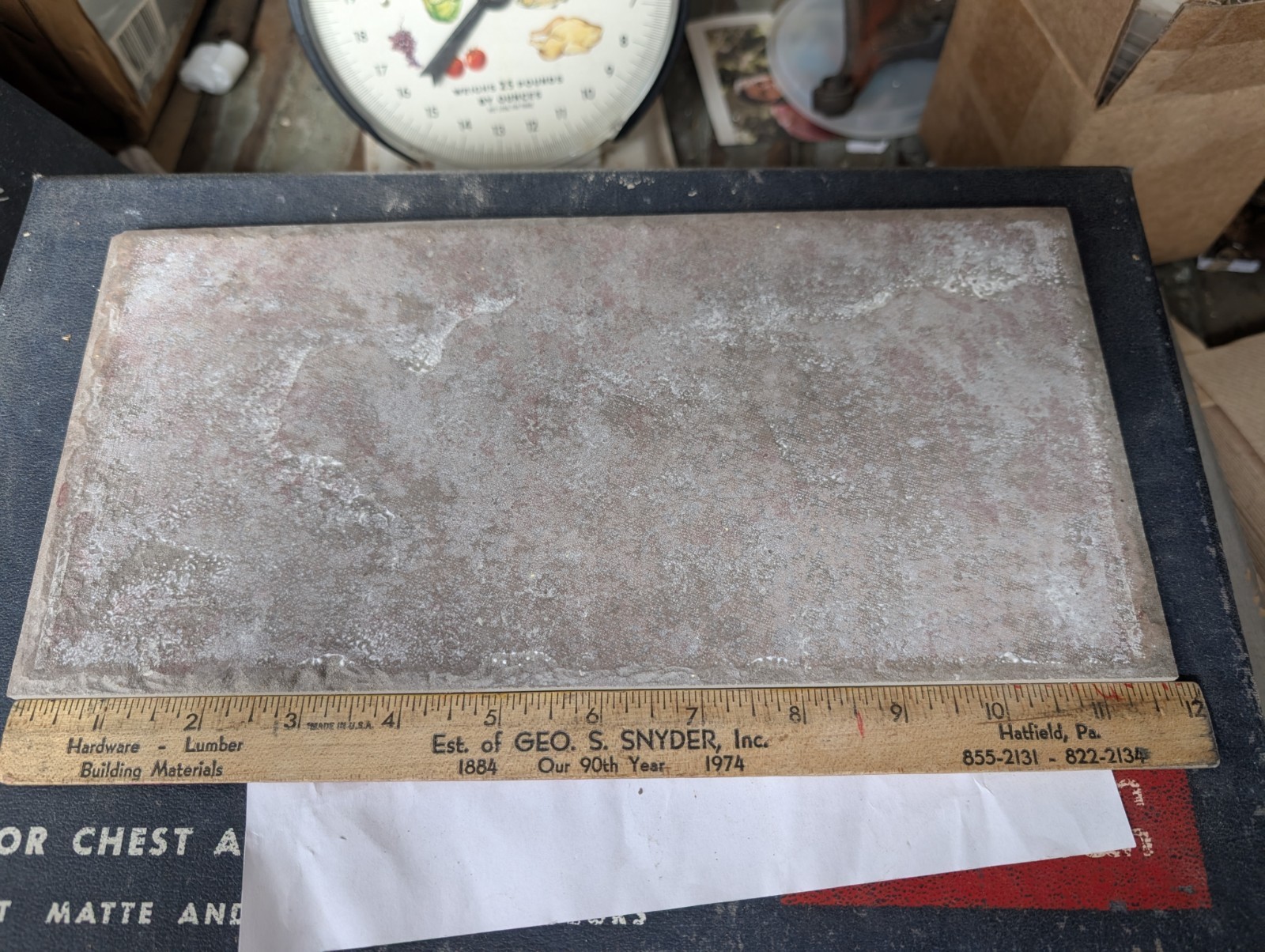 1 Piece of Dal-tile French Quarter Mardi Gras 6×12 Glazed Ceramic Floor Tile