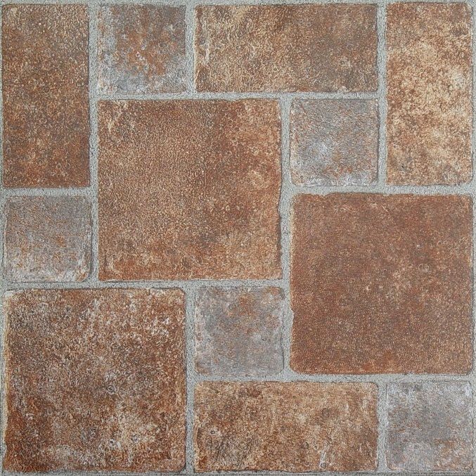 Nexus Brick Pavers 12×12 Self Adhesive Vinyl Floor Tile – 20 Tiles/20 sq. ft.