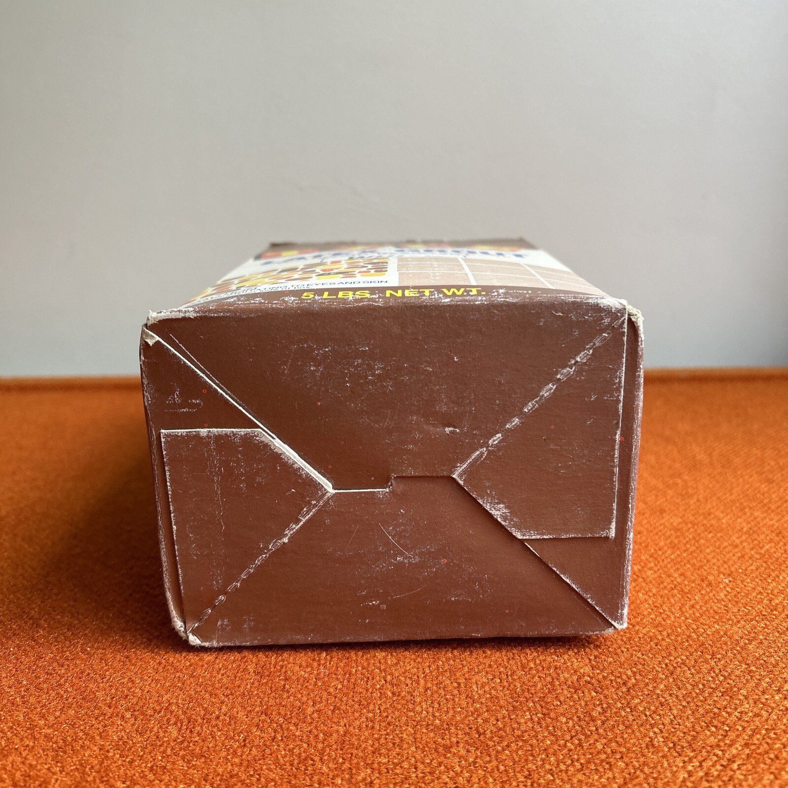 Vintage 1970s Packaging Tile Ceramic Latex Grout Original Box ‘White’ Movie Prop