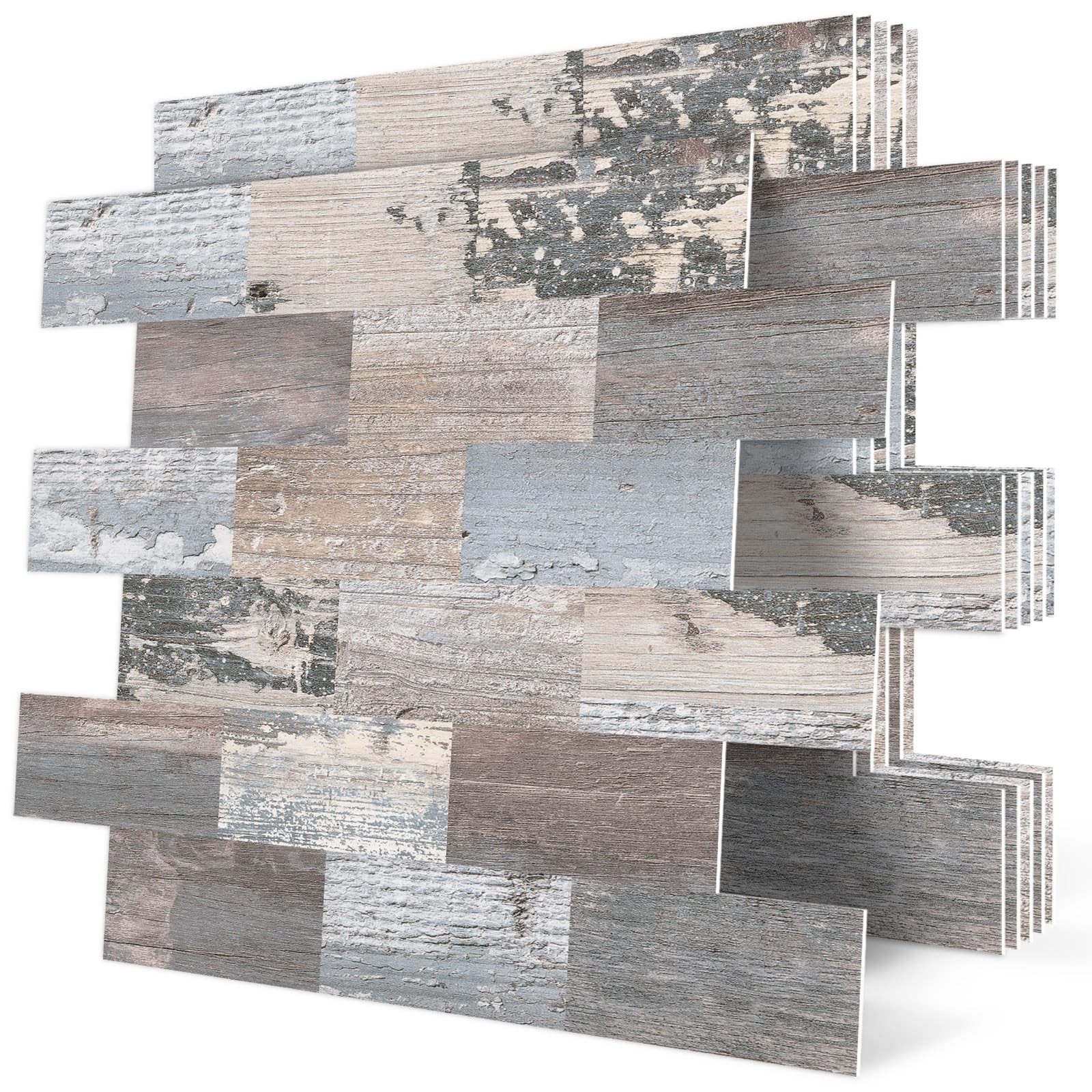 Peel And Stick Rustic Backsplash Wall Tile Self Adhesive For Kitchen Farmhouse F