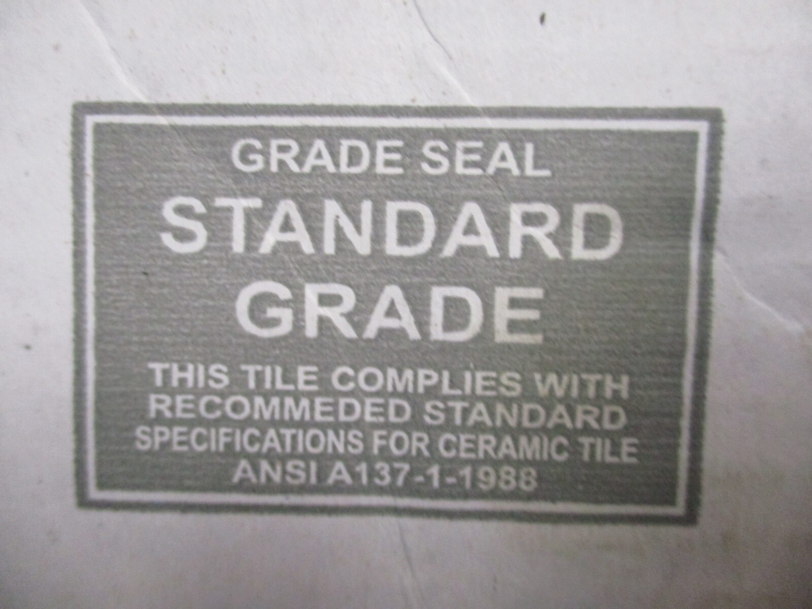 1 Wall Tile US Ceramic 72476409705-1 Gloss Bright Camel Latte 4-1/4″ Square 2015