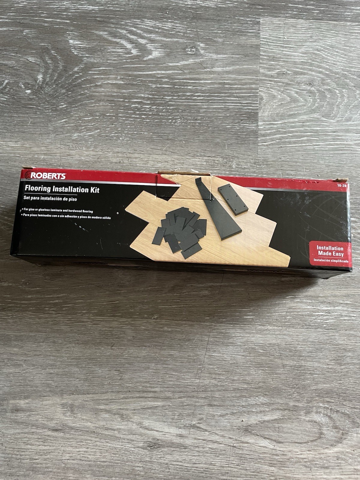Roberts Flooring Installation Kit 10-28 for Laminate & Hardwood – 3-Piece Set