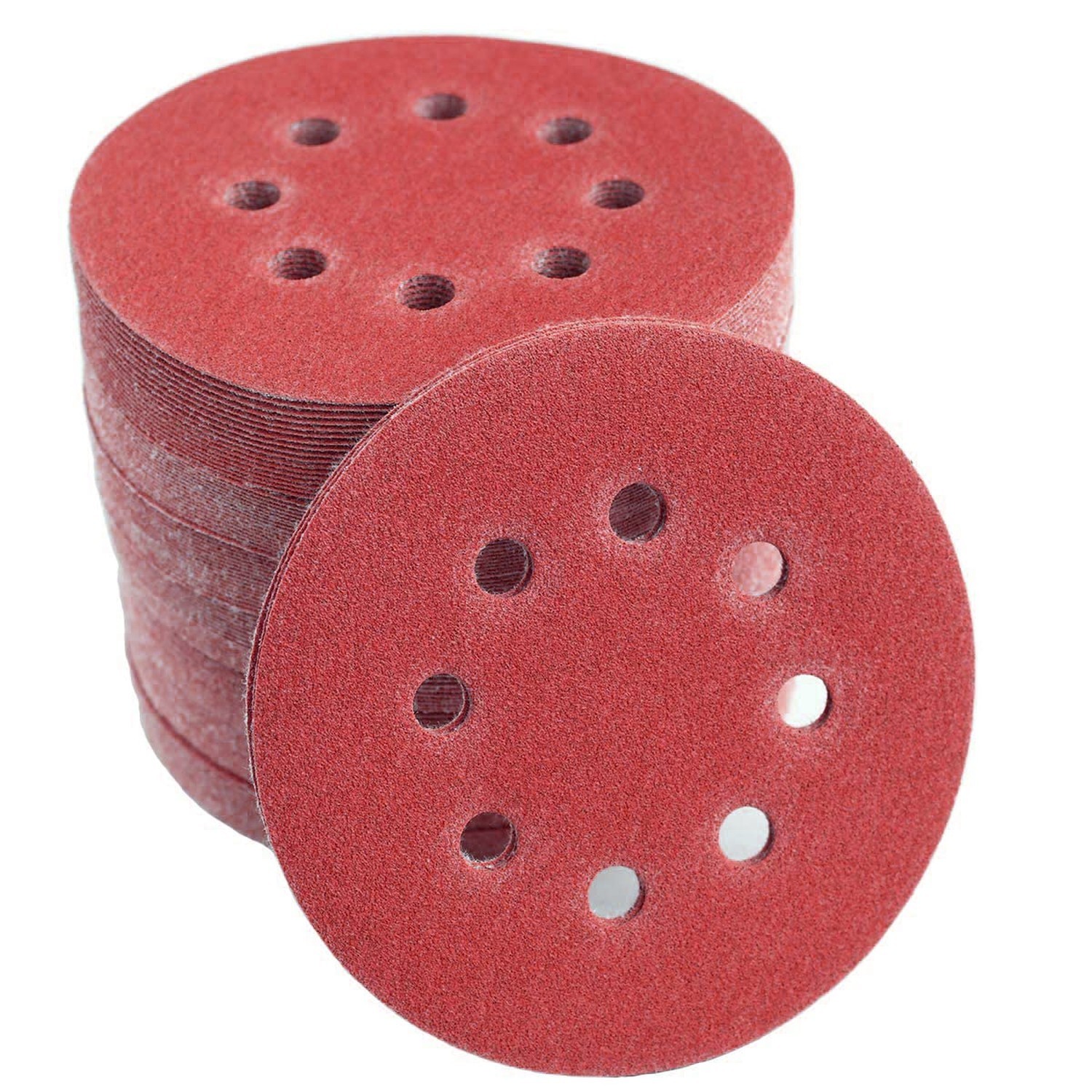 210PCS Sanding Discs 5 Inch 8 Hole, Orbital Sander Sandpaper, 5 Sanding Disc …