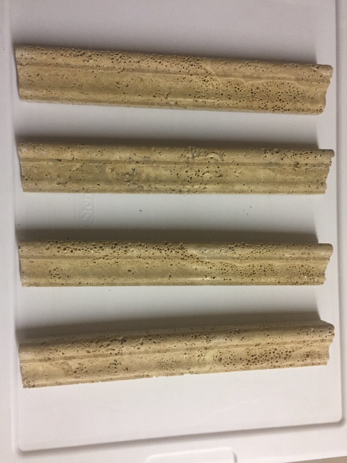 Travertine Nocce Crown Molding 12″ Chair Railing