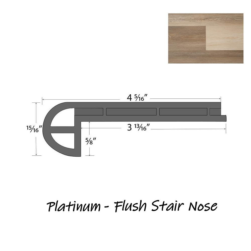 PRODURA Platinum Waterproof 22mil Click Luxury Vinyl Plank 48″x7-3/8″x6mm