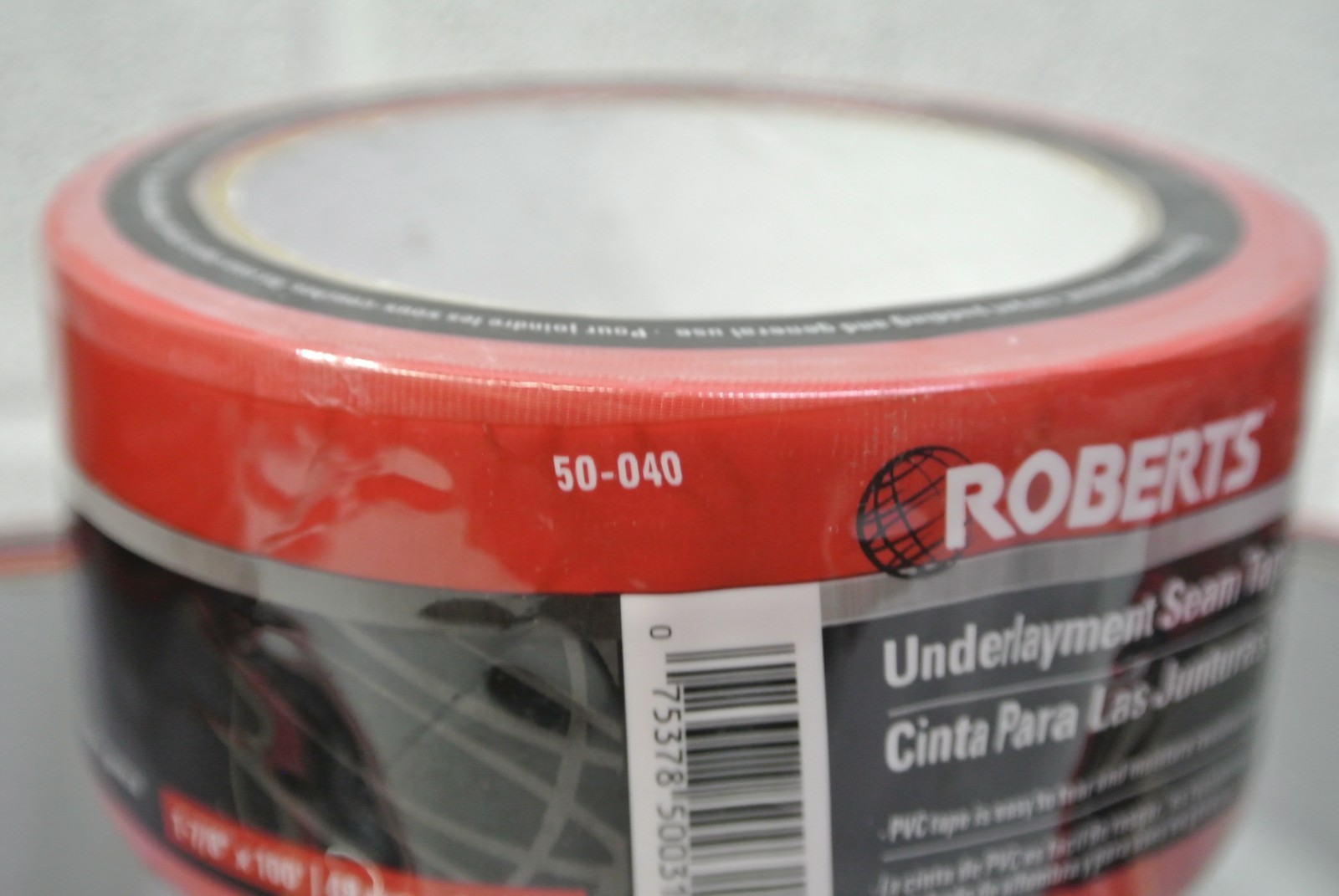 Roberts Underlayment Seam Tape Flooring Tool Roll Red 1-7/8″ x 100′ 50-040