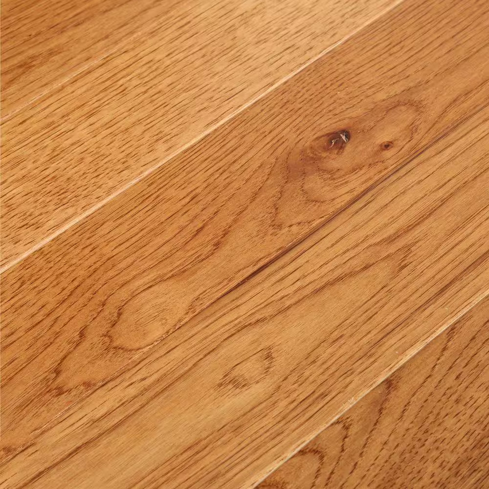 American Home Autumn Wheat Hickory 3/4 In. T X 3-1/4 In. W Smooth Solid Hardwood