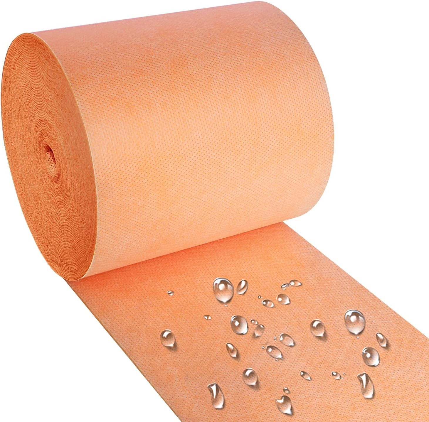 Waterproof Membrane Band Roll,Shower Waterproofing 5IN x 50ft, Orange