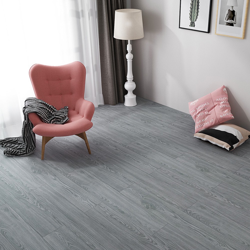 36Pc Vinyl Floor Planks 54 sq.ft Self-Adhesive Flooring Tiles Natural Wood Grain