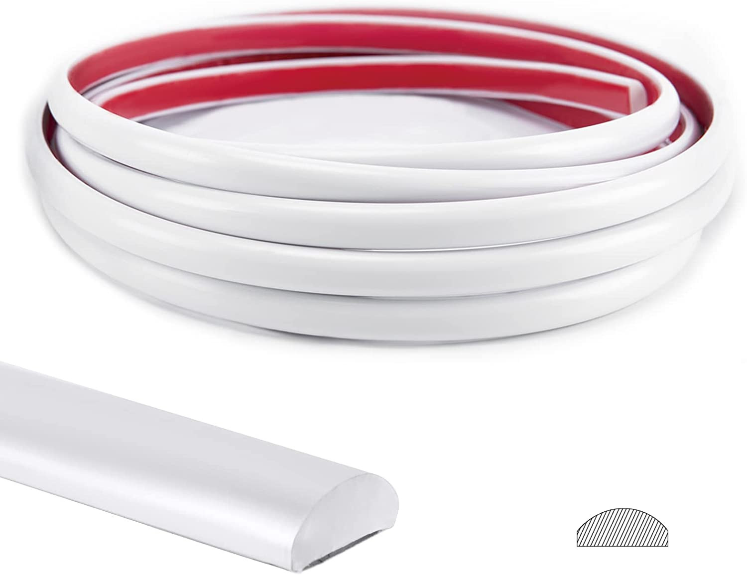10 Ft Peel and Stick Trim for Backsplash Tile Edge, Self-Adhesive Liner for Corn