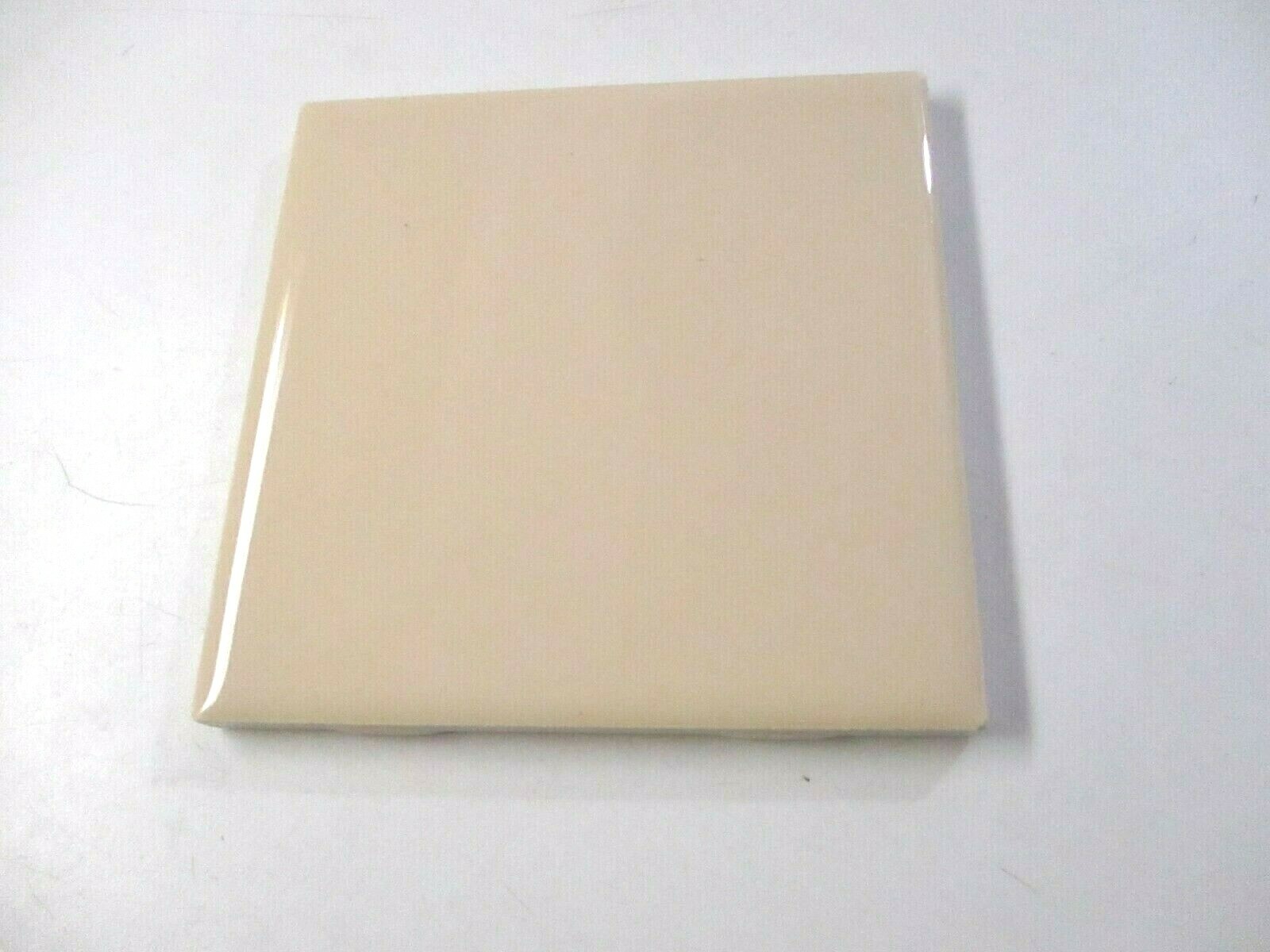 1 Wall Tile AO American Olean 4-1/4″ Ceramic 0024 Bright Gloss Maize Corn Yellow