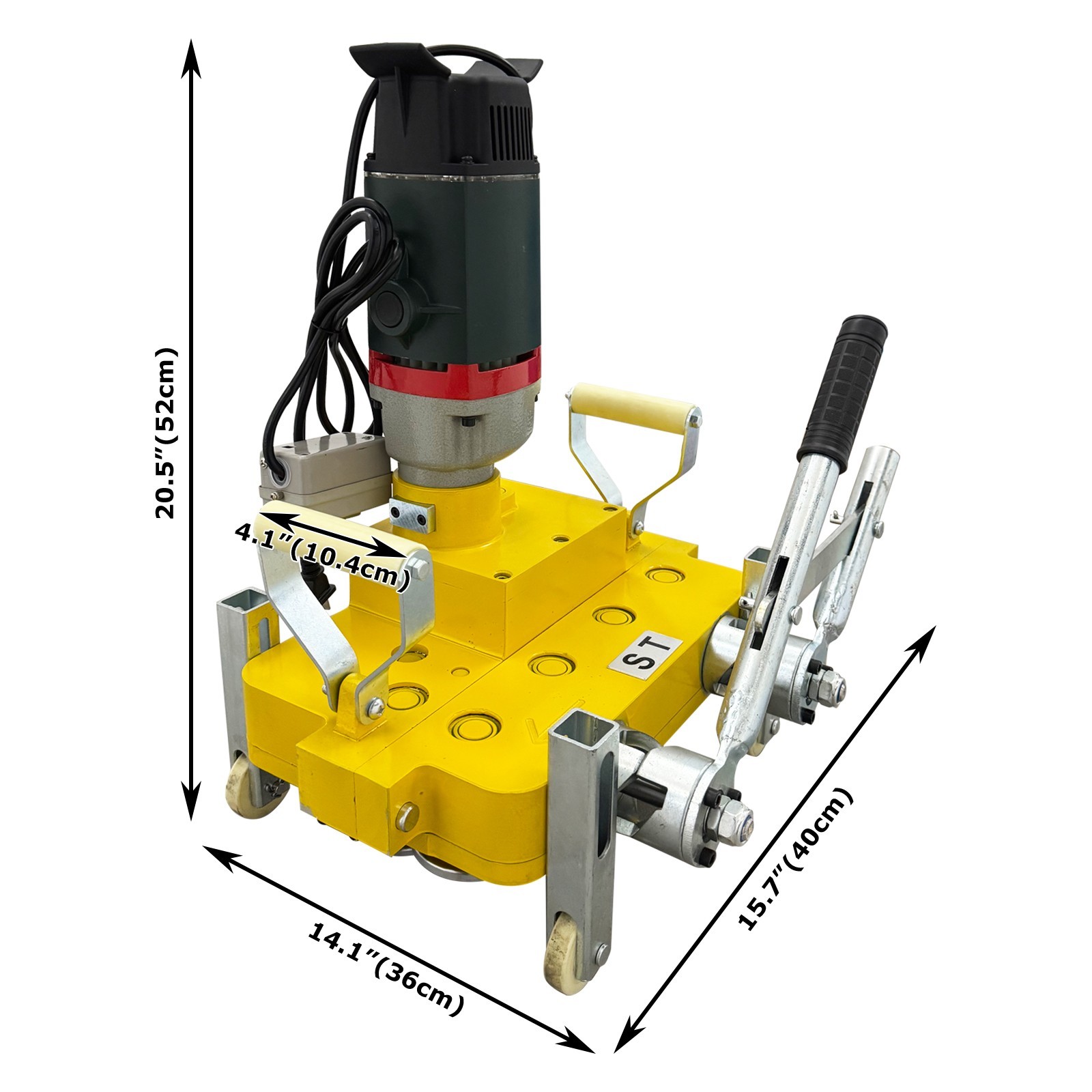 220V 1PH 2.4KW Metal Roof Roll Forming Machine Colored Steel Tile Seamer