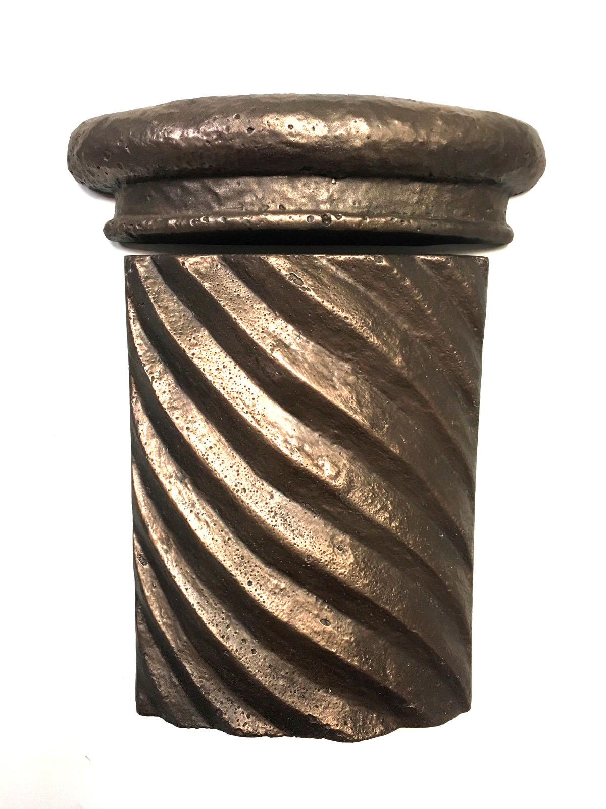 6×8 Roman Column Bronze Metal Resin Tile Insert Art Craft Decor Backsplash