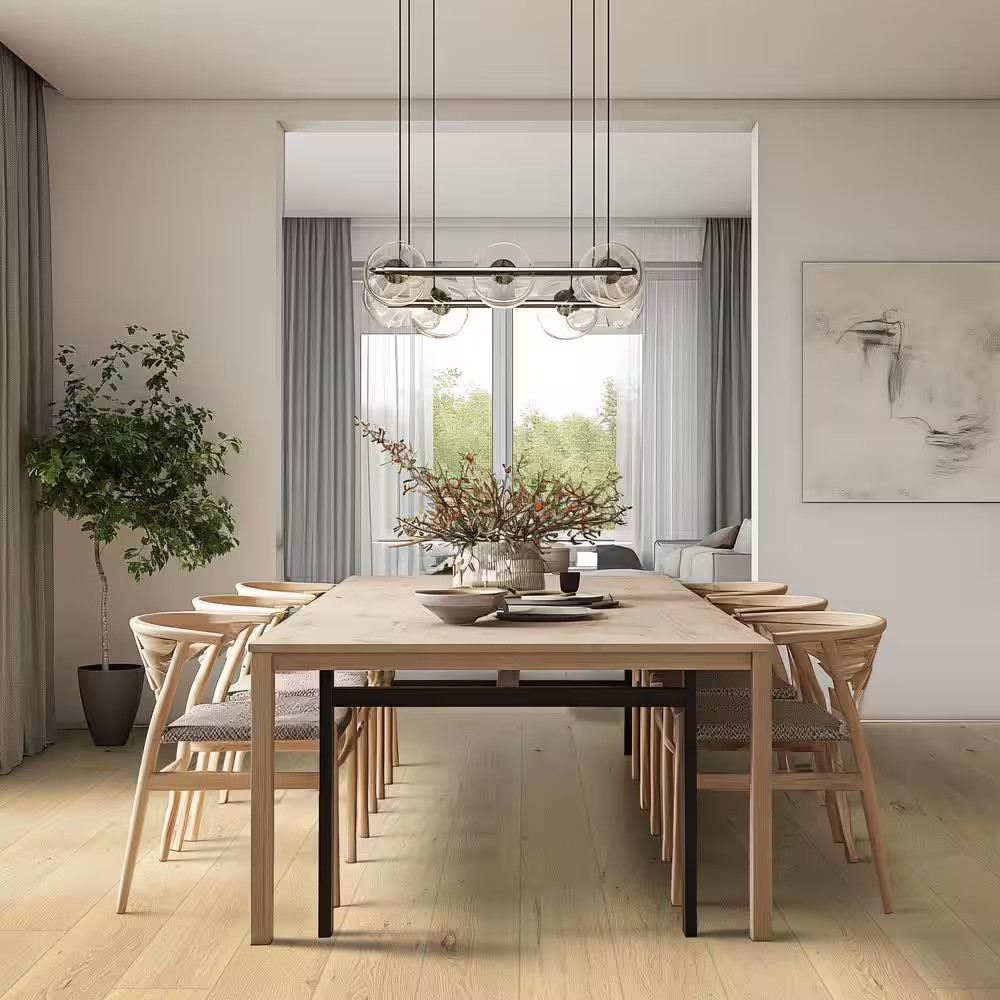 Shenandoah Oak 1/4 In. T X 6.5 In. W Click Lock Engineered Hardwood Flooring (21