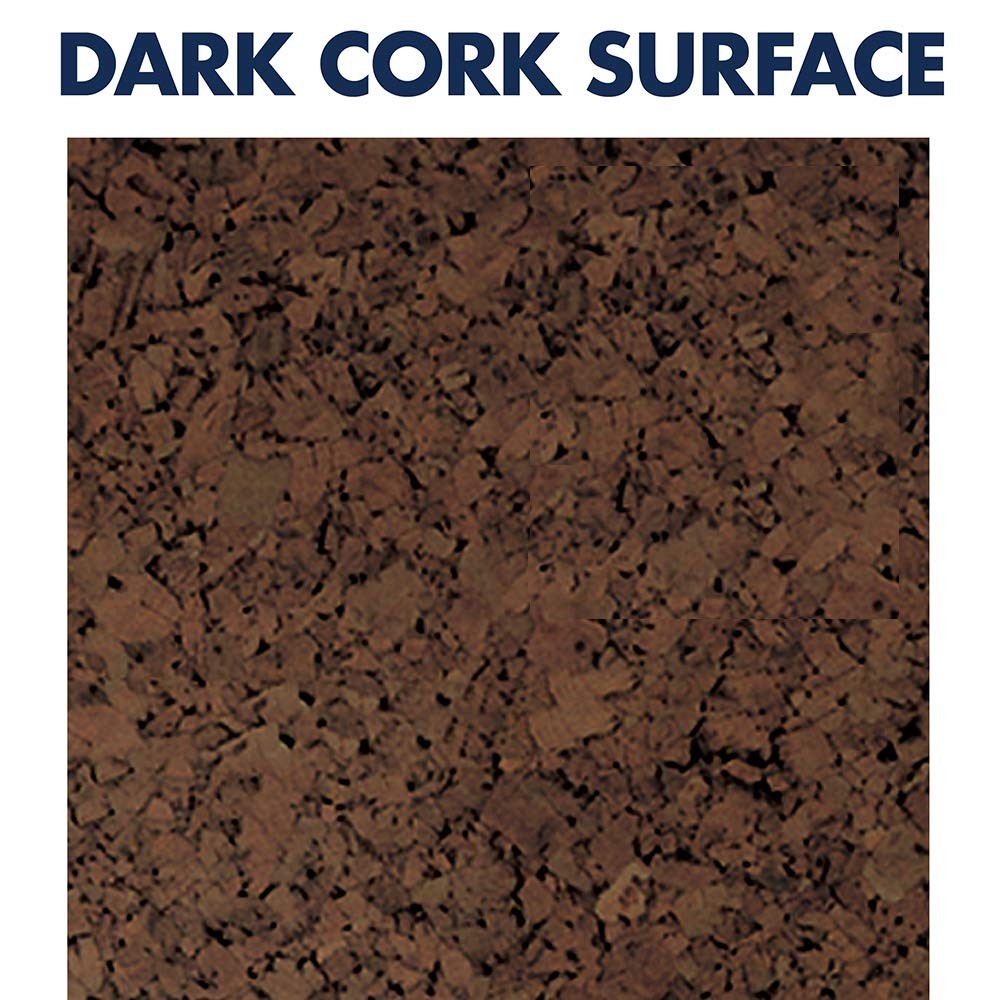 Quartet Cork Tiles, Bulletin Board Panels 12″ x x x 12″, Dark