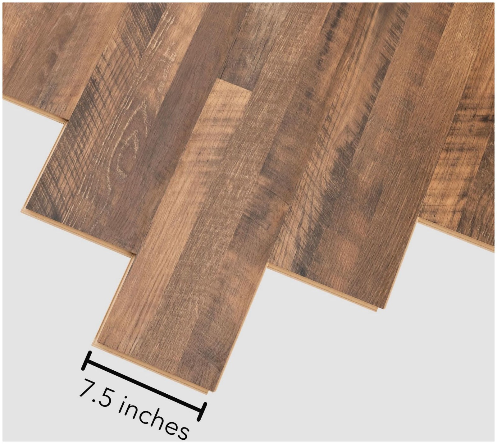 Mohawk Industries LFE01-M Basics Caster 7-1/2″W Embossed Laminate – Garnet Oak