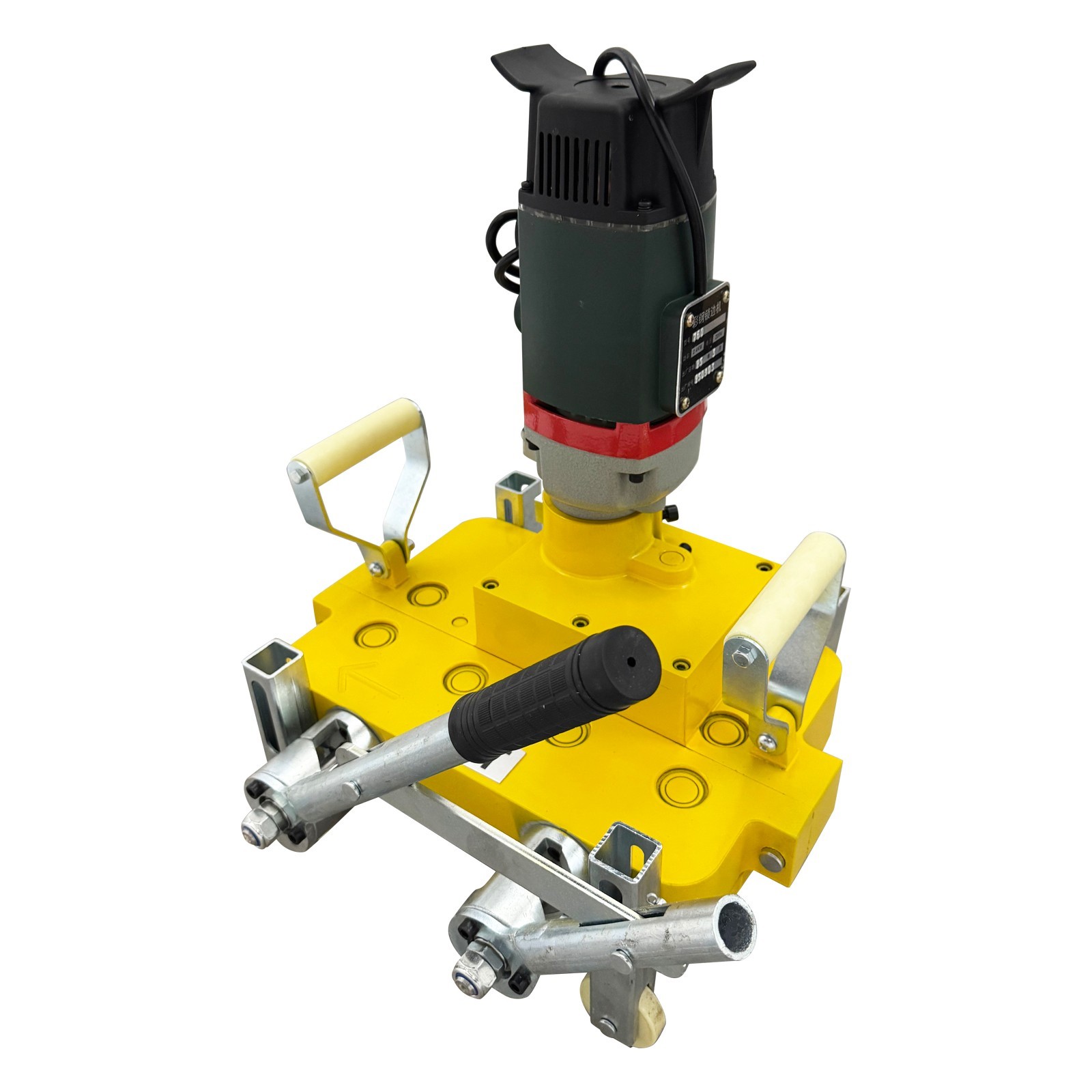 220V 1PH 2.4KW Metal Roof Roll Forming Machine Colored Steel Tile Seamer