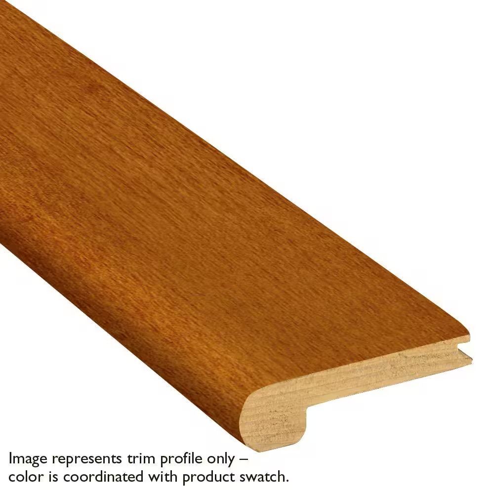 Fawn White Oak 3/4 In. Thick X 3-1/8 In. Wide X 78 In. Length Stair Nose Molding