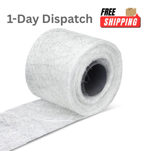 Sacubee 1.5oz Fiberglass Mat 4″x15yd White