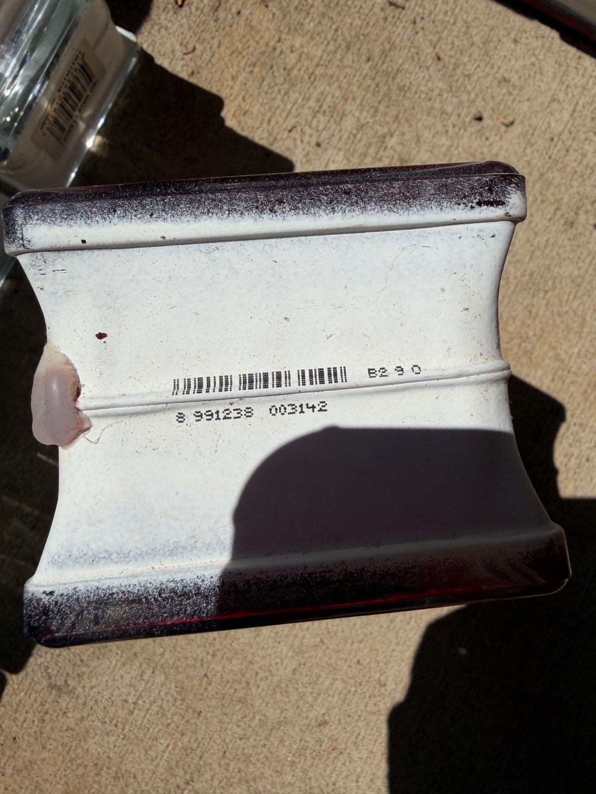 Glass Block Architectural Wall colors available Red Blue 7 3/4x 3 3/4x 3 1/8