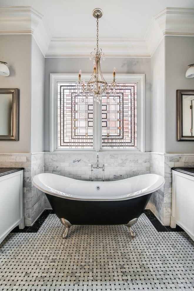 L651XH Basketweave Statuary Statuario White Marble 1×2 Mosaic Tile Honed