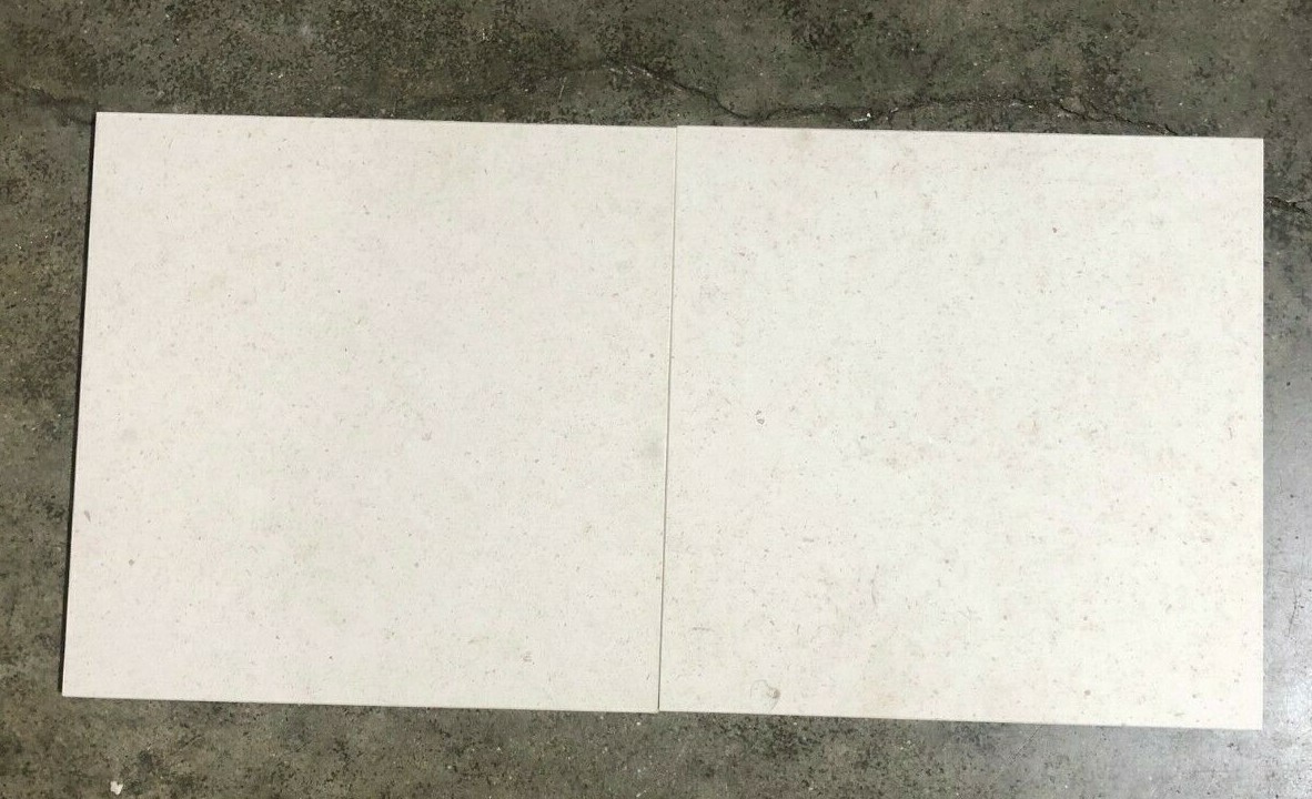Tile Tan Limestone Floor About 3×3 SAMPLE PIECE TS-58