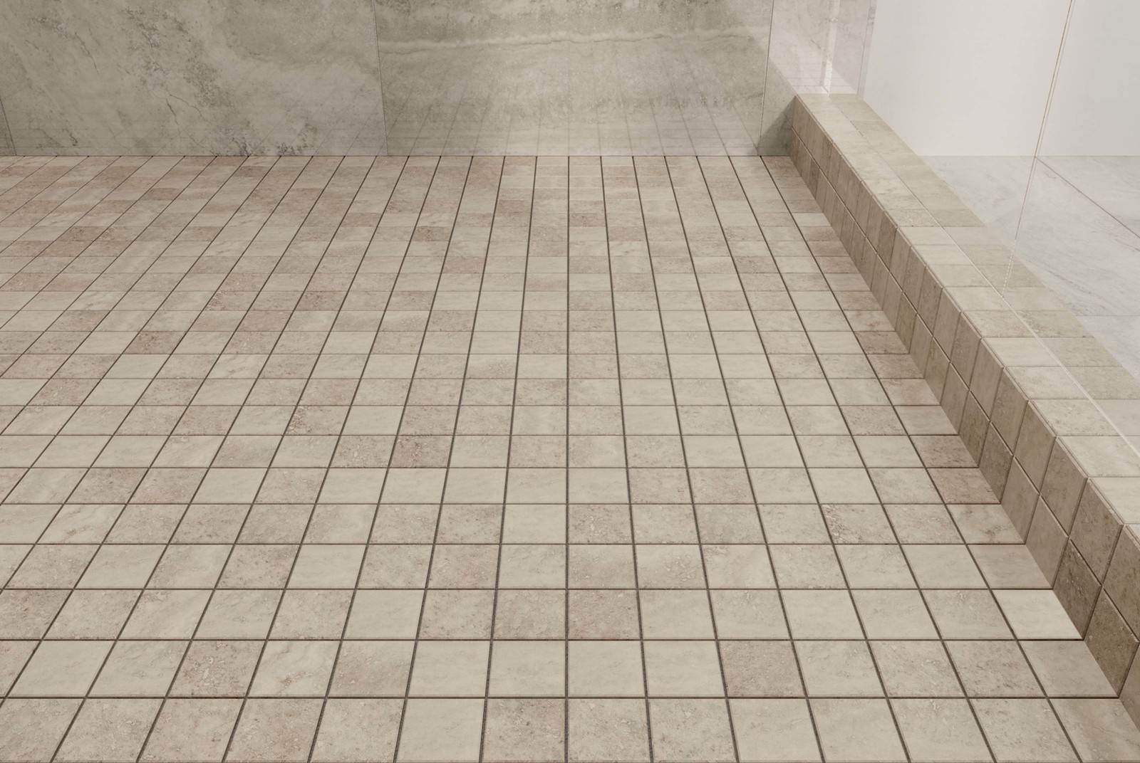 Cruz Bay Studio MKT61152 Tufo – 12″ x 24″ Rectangle Floor and – Grey Polished