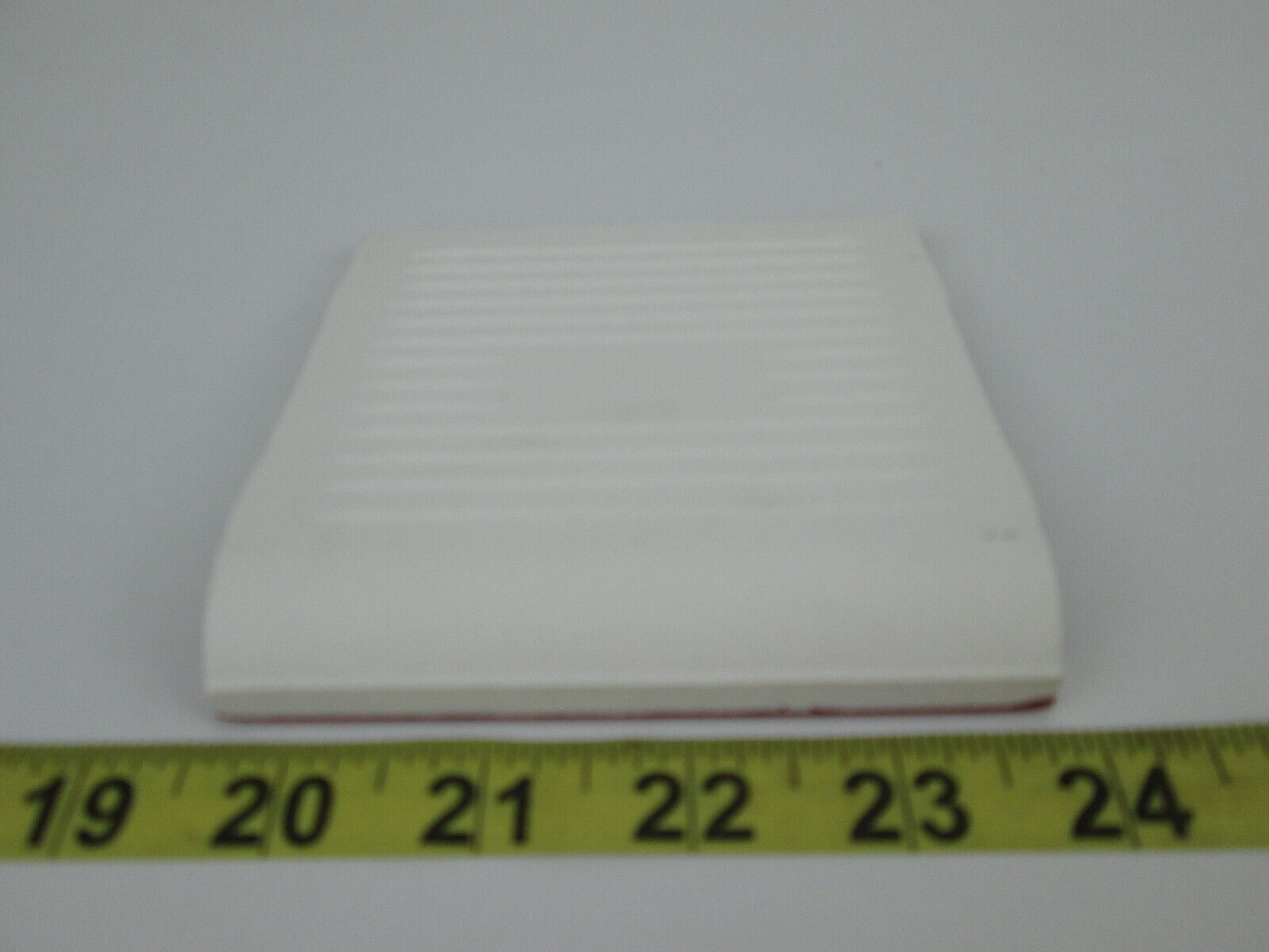 Lot of 2 New Old Stock Daltile Ceramic Tile Chianti (wine red) 4-1/4″ Cove Base