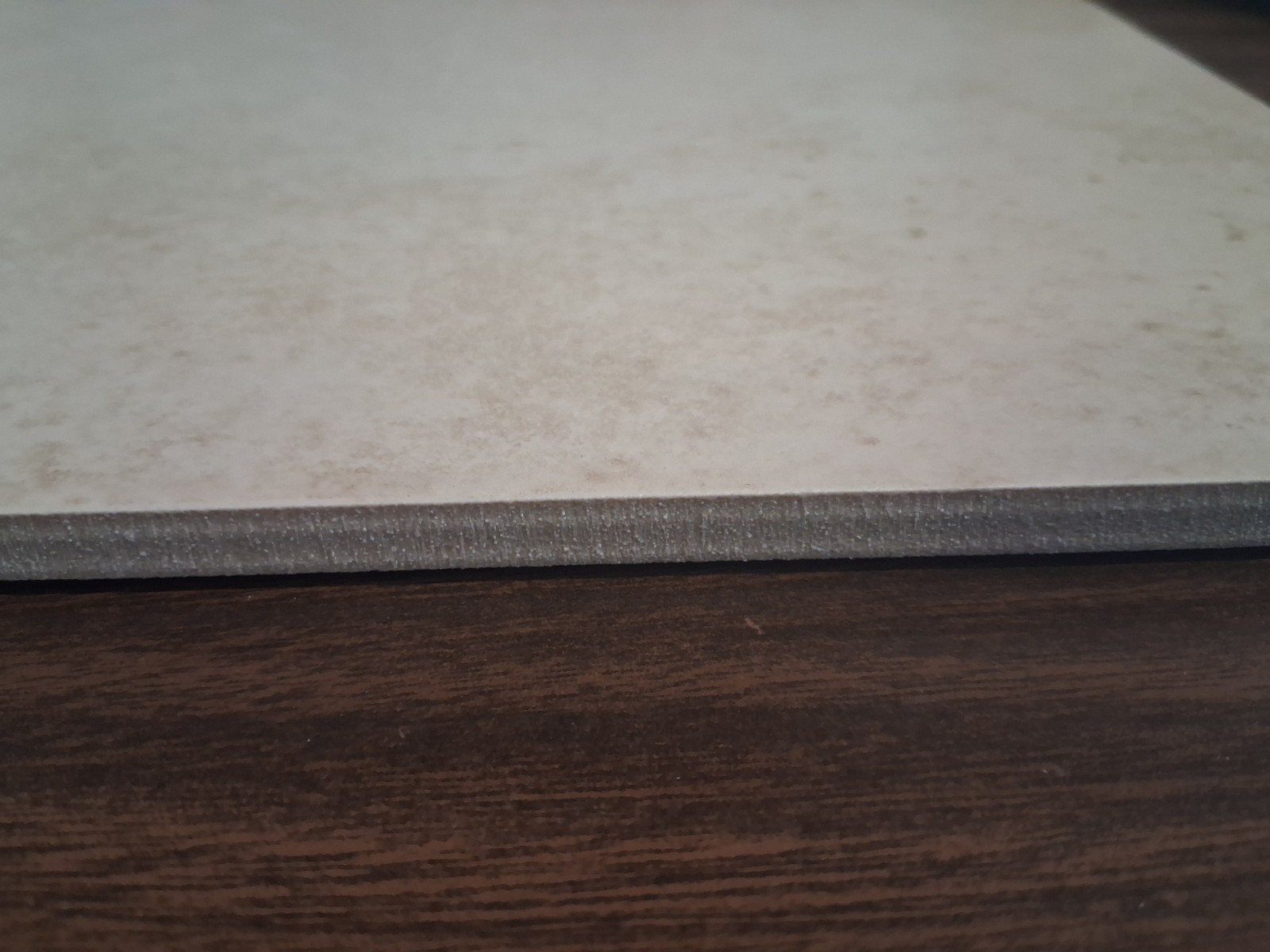 (4 PIECES) FLORIDA TILE CO. 11.75″ x 11.75″ BEIGE PORCELAIN MATTE TILE/USA MADE