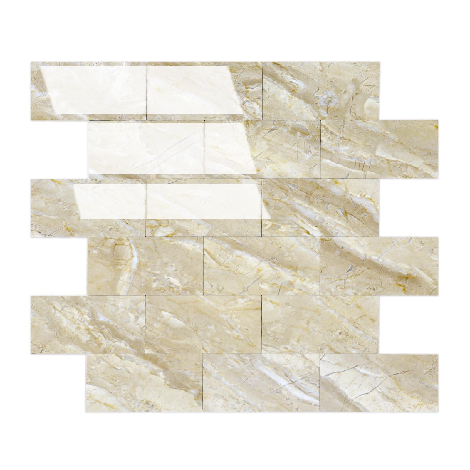 2026 New Upgrade Peel and Stick Backsplash Tile, Peel and Stick 11.34″ X 11.5…