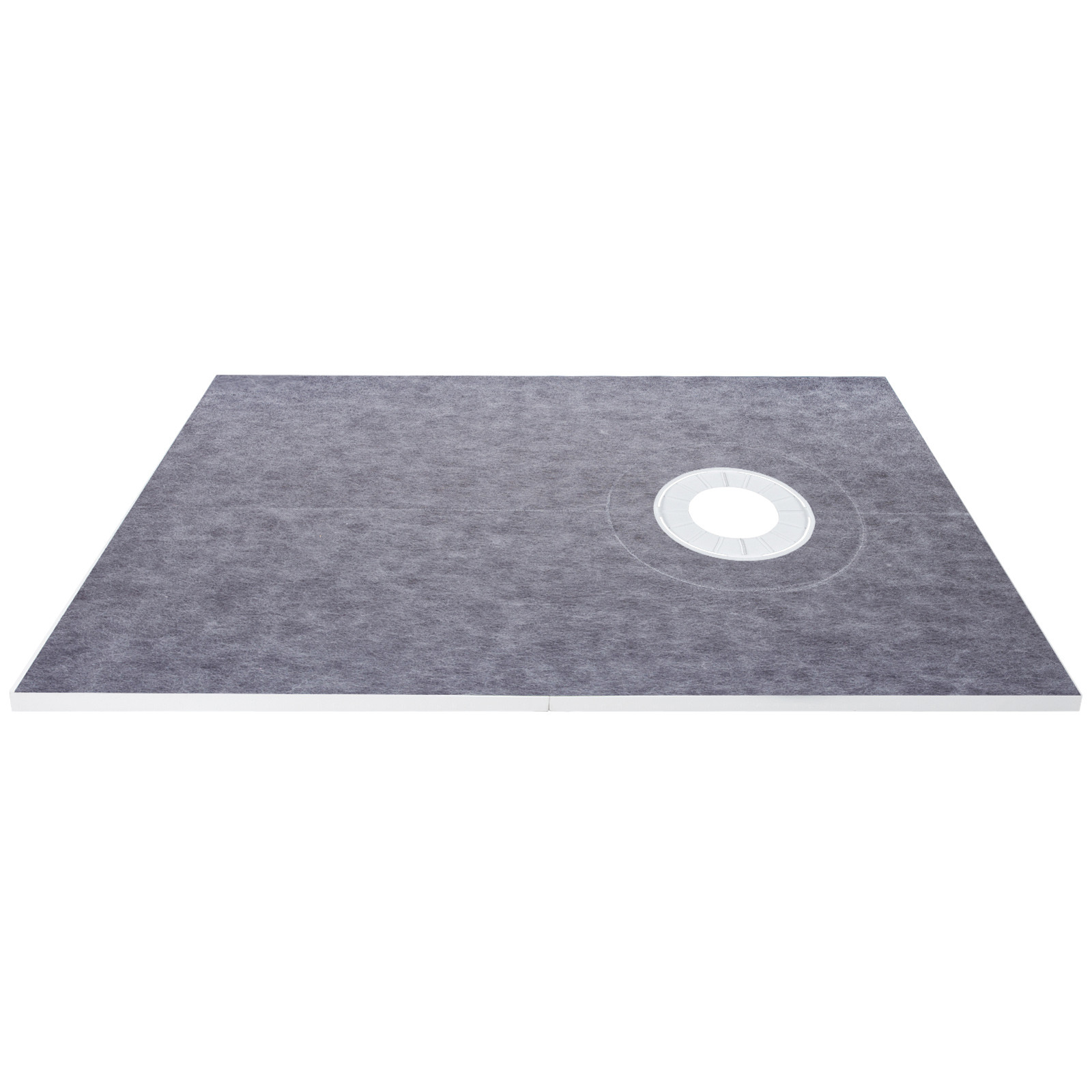VEVOR Shower Curb Kit 38″x60″ with Offset Drain ABS Waterproofing