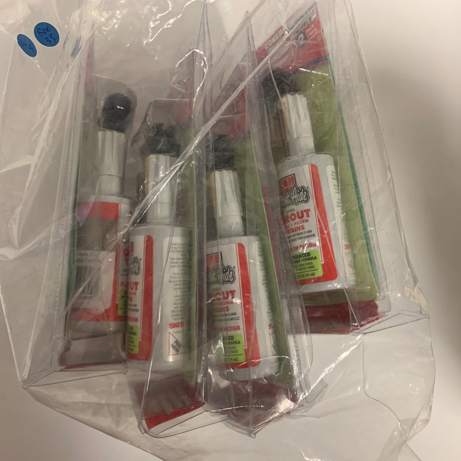 Lot of 5, Grout-Aide 2 oz Bottle Fiber Nib & Wheel Applicator, Chocolate Truffle
