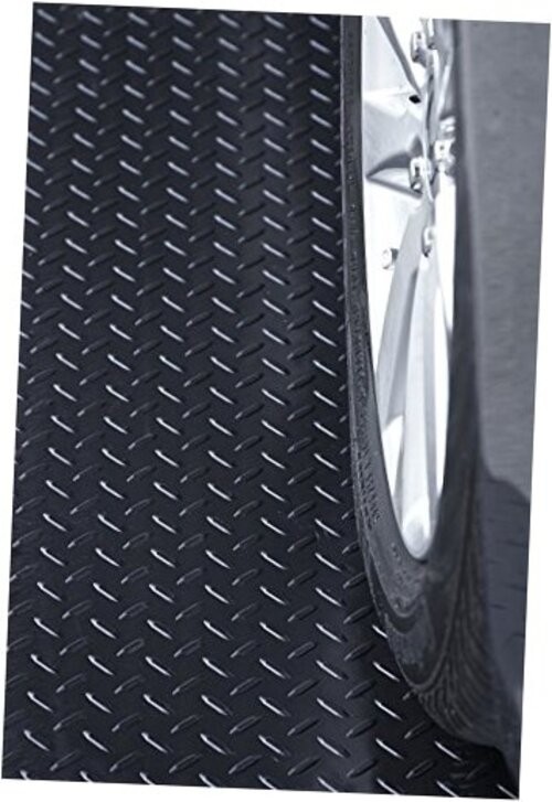Heavy Duty Garage Floor Runner & Protector Mat – Slip Resistant Diamond Plate