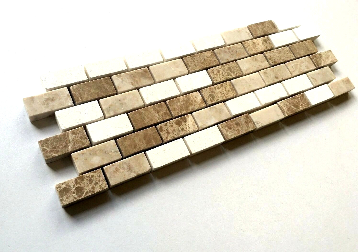 Brick Design 3 7/8″x12″ Decorative Border Wall Floor Tile Backsplash Bathroom